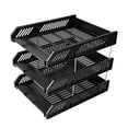 thumbnail image 2 of LetterOfficeDocuments Mail Filing Papers Desk Files Organiser Supplies Black, 2 of 8