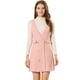 thumbnail image 1 of Falda de tirantes de vestido general de oficina de cintura alta a cuadros de mujer Rosa M, 1 of 6
