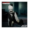 thumbnail image 5 of Mezco Terrifier Art The Clown Roto Plush 18-Inch Soft Doll in Clown Costume with Pom-Pom and Ruffle Detailing, 5 of 7
