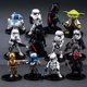 thumbnail image 2 of Star Wars Caballero Negro Caballería blanca Yoda Juguete 8 cm Modelo Figura de Acción Pvc, 2 of 4