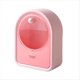 thumbnail image 1 of Caja de Almacenamiento Sin Perforaciones, Organizador de Pared, Adhesivo Abatible, Soporte para Bastoncillos de Algodón para Cosméticos, Hogar, Rosa, 1 of 6