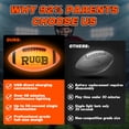 thumbnail image 4 of Glow in the Dark Football, USB Charge Light up Football Toys, Sport Toy for Boys, Bright Football for Night Outdoor Game, Outdoor Toys for Kids Teenagers Boys 8 10 11 12 15 Years Old, Birthday Gift, 4 of 10