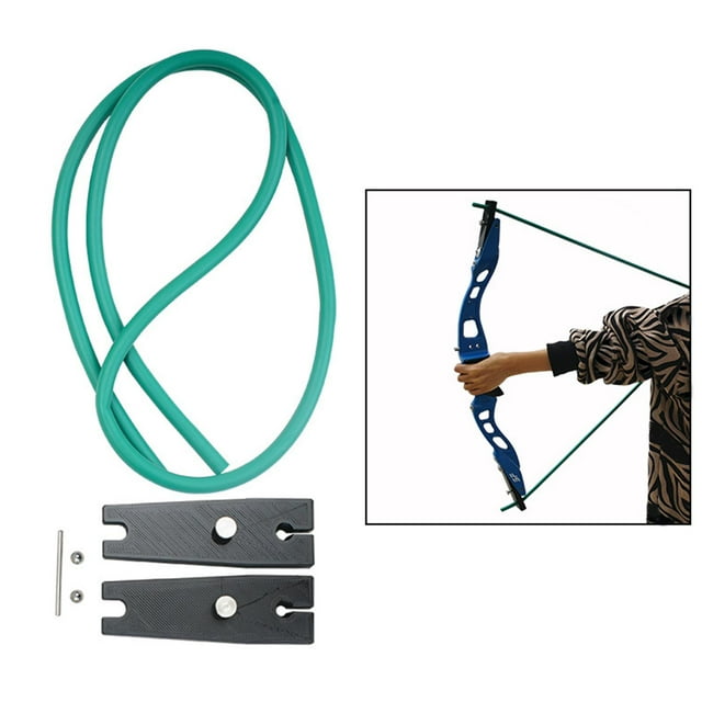 Entrenador de tiro con arco Macarena Bandas elásticas ajustables portátil Práctica de tiro de Ejercitador de Cuer
