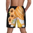 thumbnail image 2 of Lsque Mens Swim Trunks Sunflower Gnomes 2 Pattern - Bathing Suit Compression Liner - Beach Swim Shorts Swimwear - (S-3XL) - Stretch Quick Dry -Large, 2 of 9