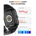 thumbnail image 4 of Reloj inteligente Mindimp HD Fitness Tracker 1.85 pulgadas IP68 Android iOS, 4 of 7