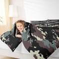 thumbnail image 4 of Homewish Rustic Camo Bedding Comforter Set,Country Farmhouse Lodge Twin Comforter Sets,Green Brown Black Bedding Set For Boys Kids,Ultra Soft Home Decor Reversible,2pcs, 4 of 8