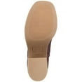 thumbnail image 4 of SUN STONE Womens Wine Burgundy Goring Padded Denverr Square Toe Block Heel Zip-Up Heeled Boots 7 M, 4 of 4