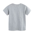 thumbnail image 5 of shoper Boys Shirt Crew Neck Cartoon Print Short Sleeve Soft Cotton T-Shirts Soft Back To School Shirt School Clothes for Boys Grey 3Y, 5 of 6