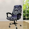 thumbnail image 4 of facefd Computer Office Chair Cover Swivel Office Armchair Slipcover for Boss Chair Turkish Style, 4 of 8