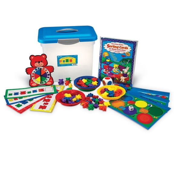 Learning Resources® Three Bear Family® Sort, Pattern & Play Activity Set