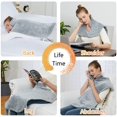 thumbnail image 6 of Yesfashion Heating Pad for Neck and Shoulders Back Pain Relief, Electric Weighted Heating Pads with Auto Shut Off Large, 4 Temperature Settings, 6 of 8