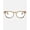 Cream Torte, variant on Fifth & Ninth Unisex Round Blue Light Reading Glasses | Rumi (+1.5)