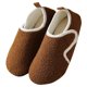 thumbnail image 1 of Zapatos para caminar Zapatillas mullidas unisex ajustables para hombres y mujeres (36-37 Marrón claro Marrón, 1 of 6