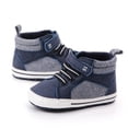 thumbnail image 4 of dgysar Boys First Walkers Soft Sole Fashion Cartoon Casual Shoes Breathable Non-slip Comfortable for Boys Girls Indoor Outdoor Daily Wear Dark Blue 12, 4 of 8