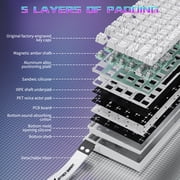 ATTACK SHARK R82 HE Wired 75% Gaming Keyboard with C05ULTRA LED Cable
