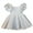 White, variant on Sngxgn Girls Long Sleeve Stretchy Dress A line Twirly Skater School Party Dress(Yellow,100)