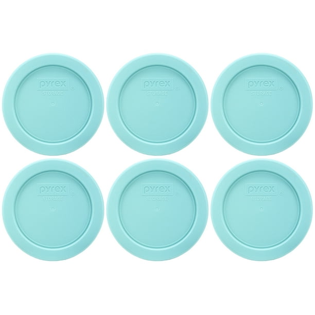 Pyrex 7202PC Jade Dust Green Round Plastic Food Storage Replacement