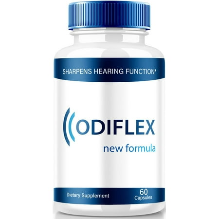 Odiflex - Advanced Ear Support, Natural Formula to Promote Inner Ear Health, Maximum Strength Tinnitus Supplement, Official Auditory Pills, Odi Flex Reviews (60 Capsules)
