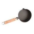 thumbnail image 1 of Mini olla de hierro fundido, pequeña sartén especial para aceite, mini sartén para huevos fritos, olla para desayuno, confiable y duradera, 1 of 12