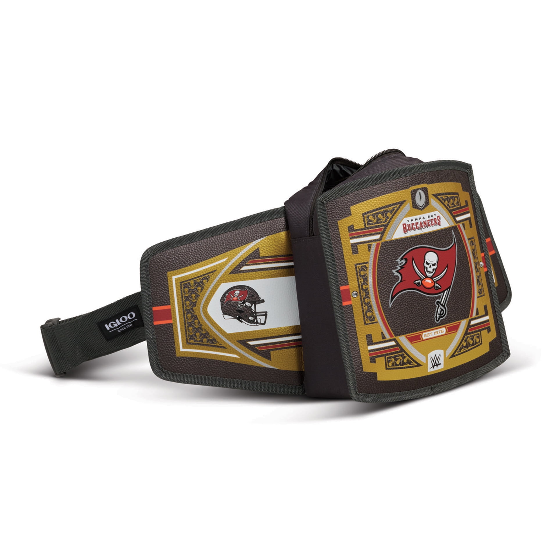 IGLOO  Tampa Bay Buccaneers WWE Legacy Belt Cooler