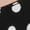 Black Dot, variant on Womens Cortni Slip On Pointed Toe D'Orsay Flats, Widths Available