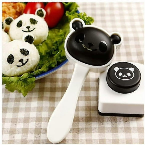 Rice Ball Mold for Kids Onigiri Mold Panda Sushi Mould Cartoon Cute Rice Ball Mold Kit Seaweed Embossing Cutter SZRH A-G