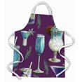 thumbnail image 1 of Carolines Treasures BB5204APRON Boissons et Cocktails Tablier Violet, 1 of 4