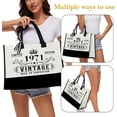 thumbnail image 5 of Birthday gifts for Women Travel Canvas Tote Bag and Makeup Bag -2026, 5 of 6