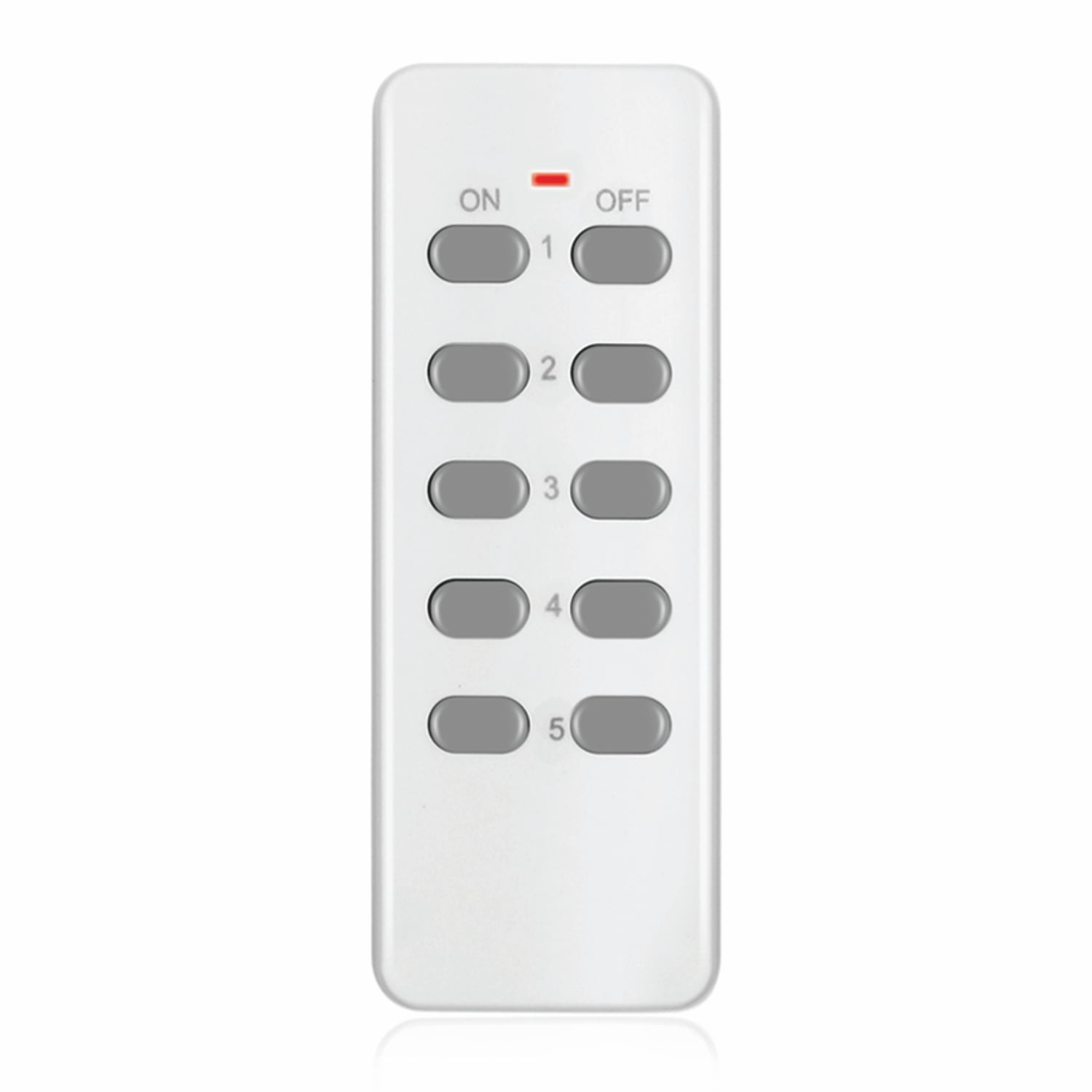 Zoiinet Remote Control Outlet Plug Switch, Buckle Design & Removable  Wireless Light Switch, No Wiring Needed, 300 ft, 15A/1500W, Programmable,  for