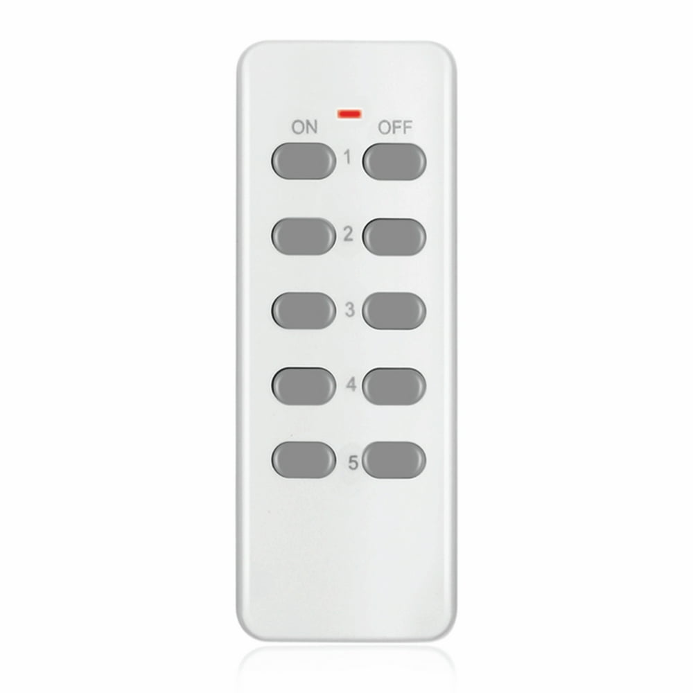 Remote Control for Wireless Electrical Outlet Receivers Spare