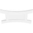 thumbnail image 4 of Ekena Millwork CMP32X21HN 21.37 x 32 in. Rectangle Haven Architectural Grade PVC Contemporary Ceiling Medallion, 4 of 7