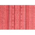 thumbnail image 1 of Ahgly Company Machine Washable Indoor Rectangle Abstract Red Modern Area Rugs, 5' x 8', 1 of 4