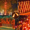 thumbnail image 4 of Elnsivo 200LED Orange Halloween String Lights 8Modes 66ft Connectable for Xmas Tree Halloween Outdoor Decor, 4 of 7