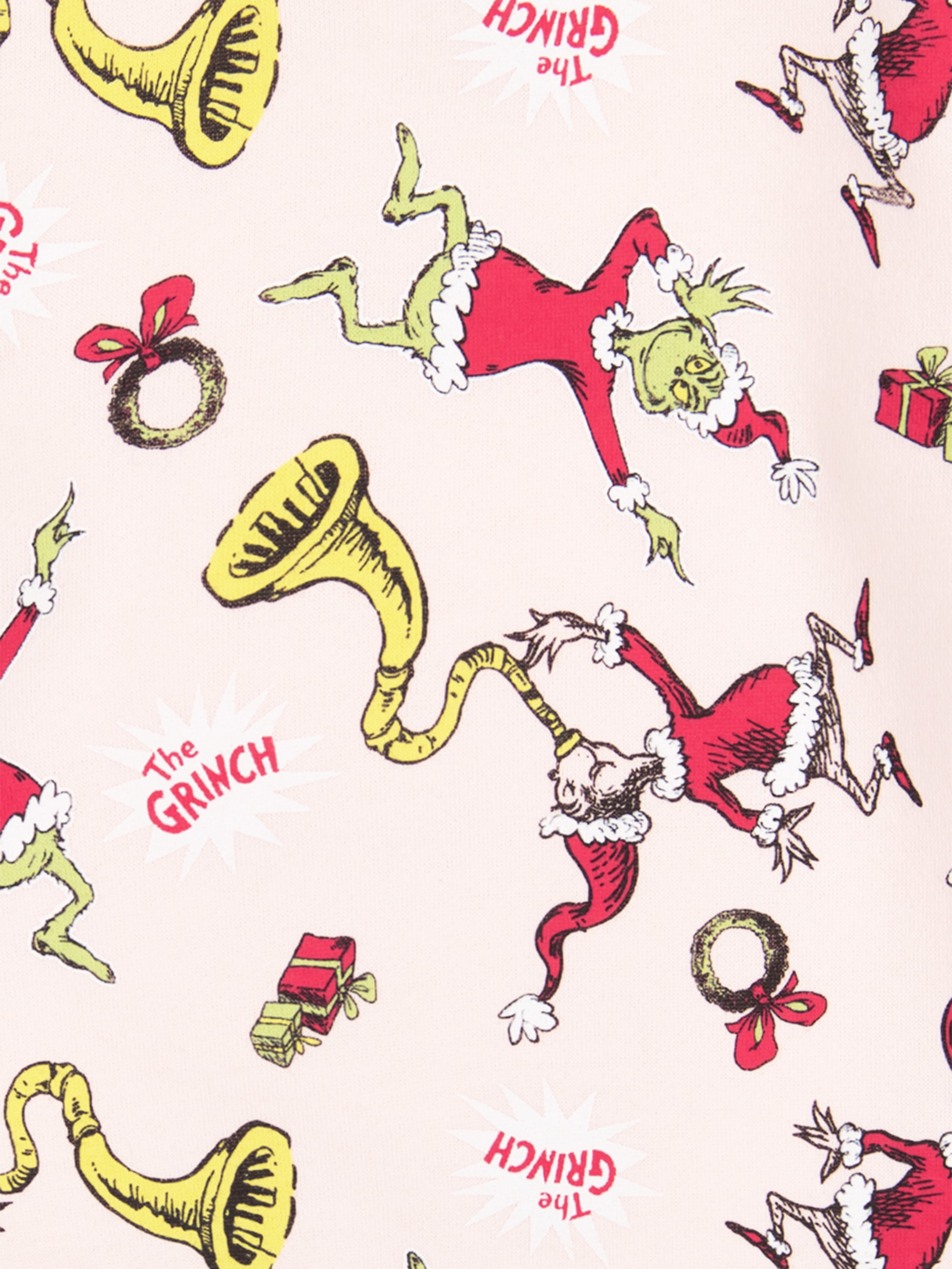 Dr. Seuss The Grinch Toddler Girls Long Sleeve Sweatshirt, Sizes 12M-5T