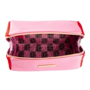 Juicy Just Say Qui Pink Velvet Accent Cosmetic Bag