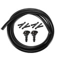 thumbnail image 1 of Parabrisas Limpiaparabrisas Arandela Boquilla Aerosol Chorro para Nissan - 7 Uds Negro, 1 of 1