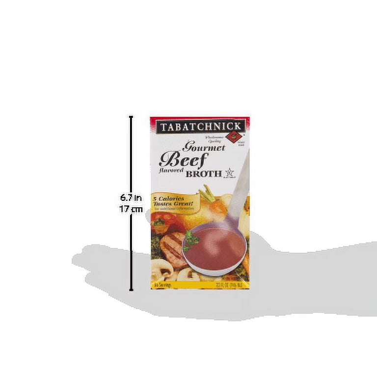 Tabatchnick Gourmet Beef Broth Soup - Ready-to-Eat, Classic Flavor