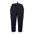 thumbnail image 1 of Capri George Talla M Diseño Liso con Bolsillos Laterales Negro, 1 of 4