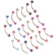 thumbnail image 4 of Piercings para labios, anillos para cejas, piercings corporales para lengua, cejas, labios y nariz. Estilo 1, 4 of 8