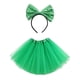 thumbnail image 1 of Falda de tul Yinane San Patricio Verde con diadema, 1 of 8