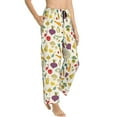 thumbnail image 2 of Xecao Vegetable Women's Straight Lounge Pajama Pants: The Epitome of Relaxed Sleepwear, 2 of 9
