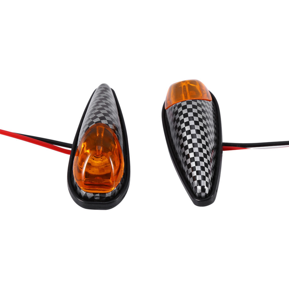 Motorcycle Turn Signals ATV Scooter Flashing Indicator Lamps Motorbike