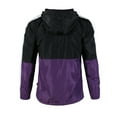 thumbnail image 4 of Beautiful Giant Polyester Men's Coat Long Sleeves Windbreaker Hoodie Jacket for Hiking Trip, 4 of 6