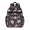 Unicorn and Wing Black Pattern, variant on Unicorn and Cloud Pink Pattern Cute School Backpack Bag for School with Padded Back and Adjustable Shoulder Straps 15.25"x11.5"x5.25"