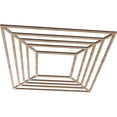 thumbnail image 2 of 20"OD x 7 3/8"ID x 1/4"T Raven Wood Fretwork Pierced Ceiling Medallion, Red Oak, 2 of 3
