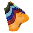 thumbnail image 7 of KOITHOT 12 Pairs Men Ankle Socks for Mens Cushioned Socks Athletic Running Size 10-13, 7 of 7