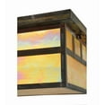 thumbnail image 3 of Meyda Tiffany 130112 Hyde Park Double Bar Mission 2 Light 22" Wide Flush Mount Ceiling, 3 of 7