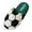 C, variant on OJinShaWanO Chinese Slippers for Women Velvet Autumn and Winter Football Basketball Baseball Parent Child Slippers Cute Indoor Non Home Slippers