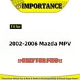 thumbnail image 3 of Maxfavor CV Joint Axle Assembly Front Pair for 2002-2006 Mazda MPV FWD, 3 of 6