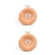 thumbnail image 1 of Methold Cono de cuello de gato, accesorios para cachorros, suministros para mascotas, Collar de recuperación ajustable para perros, conos de gatito patrón de baquetas S 2piezas Methold CBP381126, 1 of 6